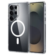 ESR Magnetic Case Compatible with Galaxy S25 Ultra, Anti-Yellowing Ultra-Thin, 3X Military-Grade Protection, Classic Hybrid Series, Clear