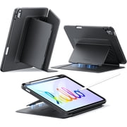 ESR Flip Stand Case Compatible with iPad A16 Case, iPad 11th/10th Gen 2025/2022, Multi Angle Vertical & Landscape Stand with Pencil Holder, Ultra Stable Protection, Black