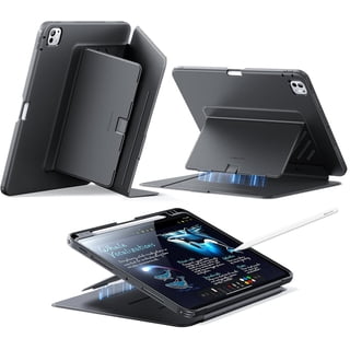 ESR Flip Stand Case Compatible with iPad Pro 11 Inch Case (M5/M4) 2025/2024, Multi‑Angle Vertical & Landscape Stand with Pencil Holder, Ultra‑Stable Protection, Black