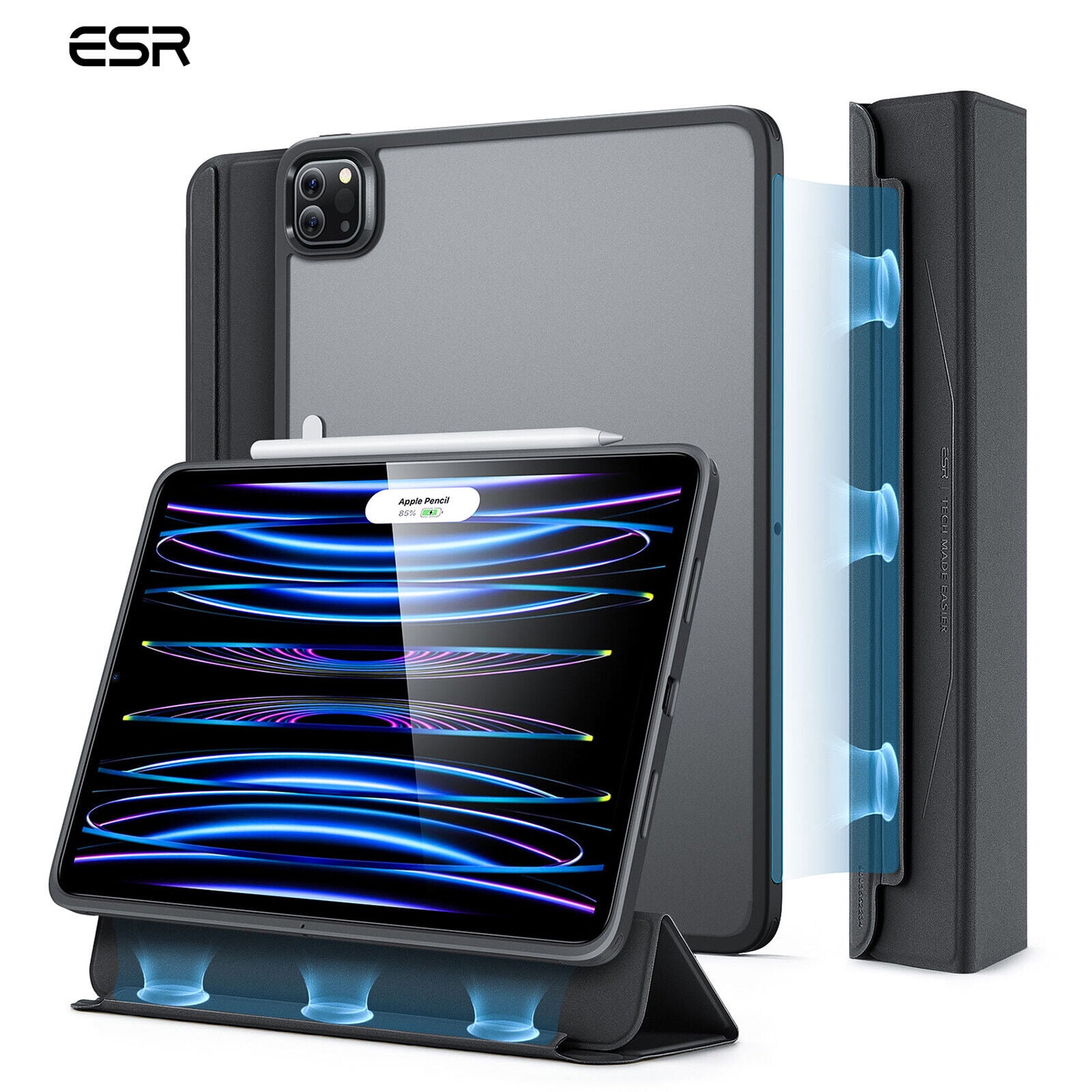 ESR Magnetic Case for iPad Pro 11' 2022/2021, Auto Sleep ESR Magnetic Case for iPad Pro 11' 2022/2021, Auto Sleep