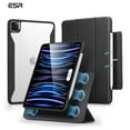 thumbnail image 1 of ESR Hybrid Case Compatible with iPad Pro 11 Inch (2022/2021), iPad Pro 11 Case with Pencil Holder, Detachable Magnetic Cover, Vertical Stand, Rebound 360 Series, Black, 1 of 8