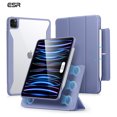 thumbnail image 1 of ESR Hybrid Case Compatible with iPad Pro 11 Inch (2022/2021), iPad Pro 11 Case with Pencil Holder, Detachable Magnetic Cover, Vertical Stand, Rebound 360 Series, Purple, 1 of 8