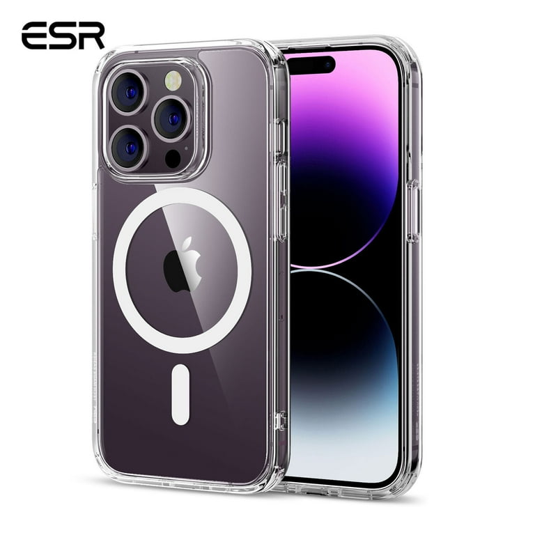 esr Hybrid Case with HaloLock, Compatible iPhone 13 Pro Max, Transparent