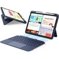 thumbnail image 1 of ESR Flex Keyboard Case Compatible with iPad 11th Gen (A16) & 10th Gen (10.9"), Ultra-Light Magnetic Detachable Keyboard, Writing/Viewing Modes & Larger Trackpad, Blue, 1 of 9