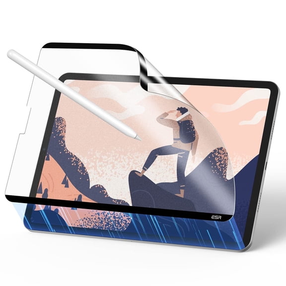 ESR Paper-Feel Magnetic Screen Protector Compatible with iPad Pro 12.9 (2022/2021/2020/2018), Write and Draw Like on Paper, Detachable and Reusable, Matte Finish