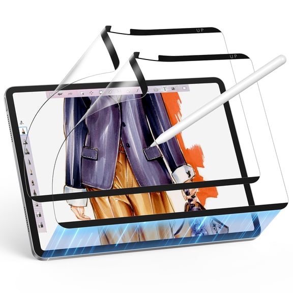 ESR Paper-Feel Magnetic Screen Protector Compatible with iPad Pro 13 Inch (M5/M4) 2025/2024, Detachable & Reusable Matte Finish, Write & Draw Like on Paper, 2 Pack