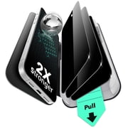 ESR 3-Pack Privacy Screen Protector Compatible with iPhone 16/iPhone 15, Military-Grade 9H Hardness Tempered Glass with