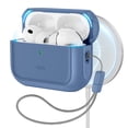 thumbnail image 1 of ESR Protective Case for AirPods Pro 3 (2025) - Full Drop Protection Cover with Lanyard & MagSafe | Compatible with AirPods Pro 3rd Generation Charging Case | Dark Blue, 1 of 9