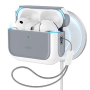 ESR Protective Case for AirPods Pro 3 (2025) - Full Drop Protection Cover with Lanyard & MagSafe | Compatible with AirPods Pro 3rd Generation Charging Case | Wh