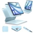 thumbnail image 1 of ESR Rebound 360 Keyboard Case Compatible with iPad Air 13" M4/M3/M2 (2026-2024), Easy-Set Magnetic Stand, Portrait/Landscape Modes, Multi-Touch Trackpad & Removable Cover, Blue, 1 of 9
