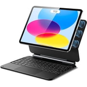 ESR Rebound Magic Keyboard Case for iPad 11th A16, 2025 & iPad 10.9 inch 10th Gen Floating Cantilever Stand Backlit Keys & Multi Touch Trackpad Black