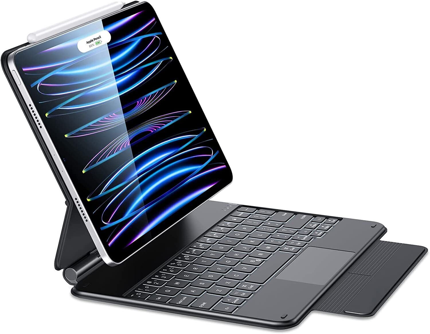 ESR Rebound Magnetic Keyboard Case, iPad Case with Keyboard Compatible with  iPad Pro 11/iPad Air 5/4, Floating Cantilever Stand, Precision Multi-Touch  