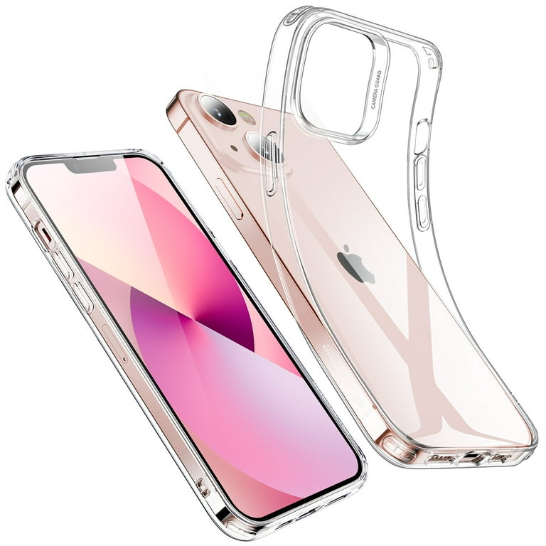 ESR Silicone Clear Case for iPhone 14 / iPhone 13, 6.1-Inch