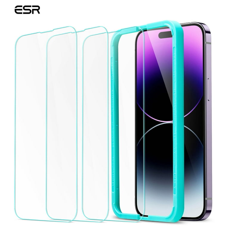 ESR Tempered Glass Screen Protector for iPhone 14 pro (3