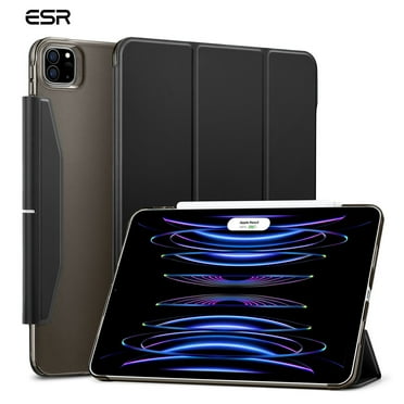 ESR Trifold Case Compatible with iPad Pro 11 Inch 2022 / iPad Pro 11 Inch 2021, Lightweight Stand Case, Auto Sleep and Wake, Pencil 2 Wireless Charging, Ascend Series, Black