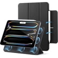 thumbnail image 1 of ESR Powerful Magnetic Case Compatible with iPad Pro 13 Inch M5/M4 (2025-2024), Trifold Stand with Auto Wake/Sleep, Supports Pencil Pro & USB-C, Black, 1 of 9