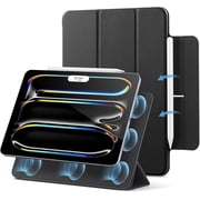 ESR Powerful Magnetic Case Compatible with iPad Pro 13 Inch M5/M4 (2025-2024), Trifold Stand with Auto Wake/Sleep, Supports Pencil Pro & USB-C, Black