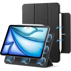 ESR Powerful Magnetic Case Compatible with iPad Air 11 Inch Case M4/M3/M2 (2026/2025/2024), iPad Air 5th/4th Gen (2022/2020), Trifold Stand with Auto Wake/Sleep, Supports Pencil Pro & USB-C, Black
