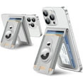 thumbnail image 1 of ExtreLife 3-in-1 Magsafe Phone Wallet Stand with Airtag Holder, Magnetic Card Holder Compatible for iPhone 16/15/14/13/12 Series, 1 of 10
