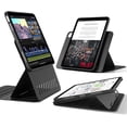 thumbnail image 1 of ESR Case Compatible with iPad Air 11 Inch M4/M3/M2 (2026-2024) & 5th/4th Gen 10.9 Inch (2022/2020), Removable Magnetic Cover with Adjustable Stand, 9 Angles & Raised Display View, Black, 1 of 9