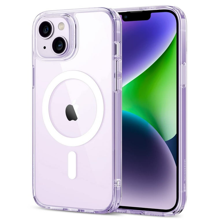 ESR for iPhone 14 Case/iPhone 13 Case, Compatible with MagSafe, Shockproof Military-Grade Protection, Magnetic Phone Case for iPhone 14/13, Classic ESR for iPhone 14 Case/iPhone 13 Case, Compatible with MagSafe, Shockproof Military-Grade Protection, Magnetic Phone Case for iPhone 14/13, Classic