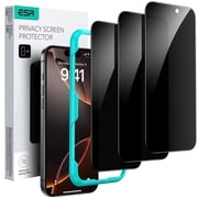 ESR Privacy Screen Protector Compatible with iPhone 16 Pro Max, Anti-spy Tempered-Glass Privacy Screen Protector with Ea