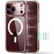 ESR Magnetic Phone Case Compatible with iPhone 18 Pro/17 Pro, Camera Control, Shockproof Military-Grade Protection, Clear