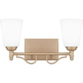 thumbnail image 1 of Quoizel Esther 2-Light Bronze Gold Bath Light, 1 of 7