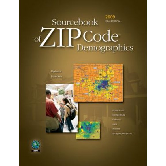 Pre-Owned ESRI Sourcebook of Zip Code Demographics (2009) 9781589482258 /