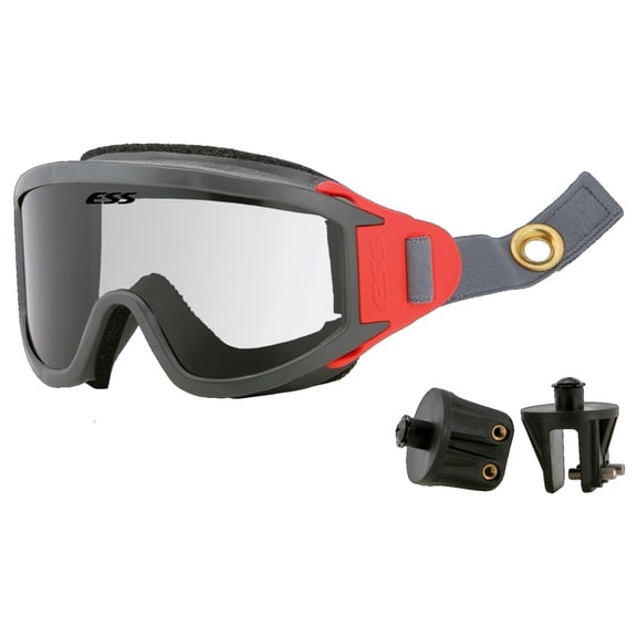 ESS 740-0287 Ess Clear Fire Goggle, Anti-Fog, Scratch-Resistant CA2