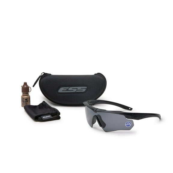 ESS 740-0494 Ess Polarized Gray Polarized Safety Glasses, Scratch-Resistant CA3