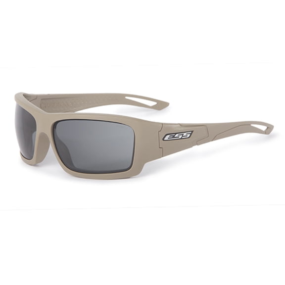 Credence, Safety Glasses, Anti-Fog & Anti-Scratch, Gray Lens, Tan Frame, Full-Frame EE9015-14