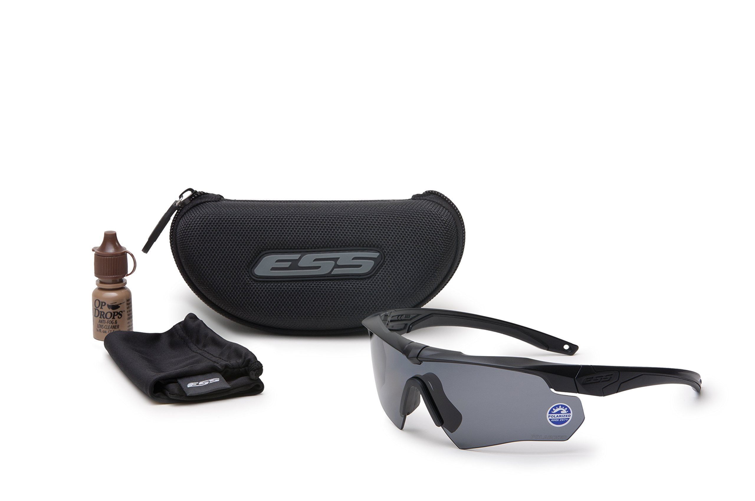 【新品✨プロ仕様✨】ESS CROSSBOW ブラック　黒　アイセーフティ Amazon.co.jp: プロ仕様ESS サングラス クロスボウ ブラック 黒