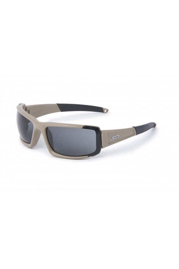 CDI Max Sunglasses, Desert Tan Frame, Clear/Smoke Lenses
