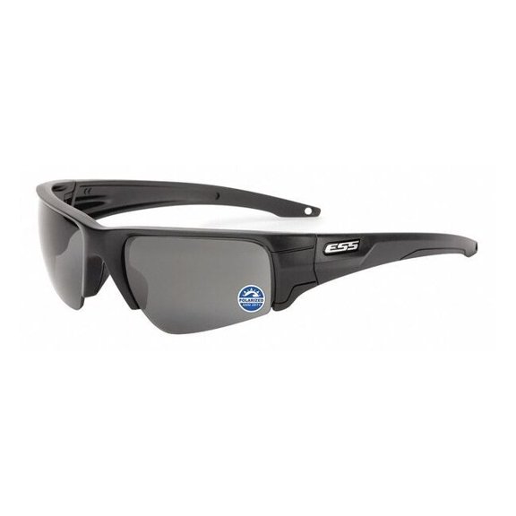Crowbar, Safety Glasses, Anti-Fog, Anti-Scratch, Chemical-Resistant, Gray Mirror Lens, Black Frame