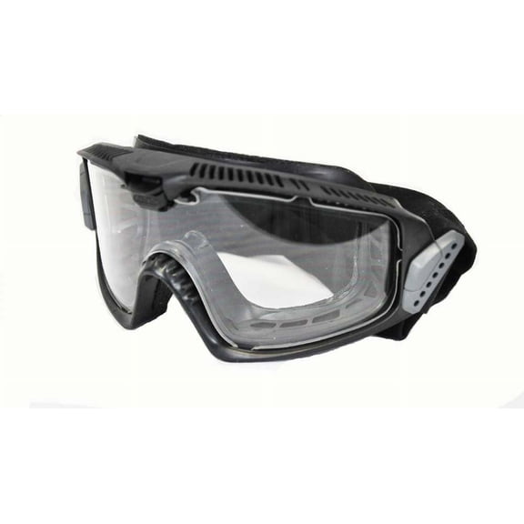 ESS Sunglasses Influx AVS Black Goggles with Adjustable Ventilation System
