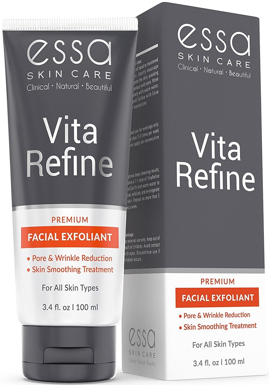 ESSA Skin Care VitaRefine Premium Organic Microderm Facial Exfoliant