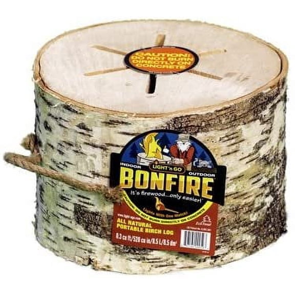 ESSAY GROUP LLC Light Go Bonfire Log  Residential Use, Standard Application