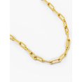 thumbnail image 1 of ESSENTIAL PAPERCLIP LINK CHAIN NECKLACE IN 18K GOLD OVER STERLING SILVER, 1 of 10