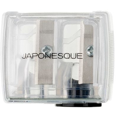 Clear Compact Dual Blade Makeup Pencil Sharpener