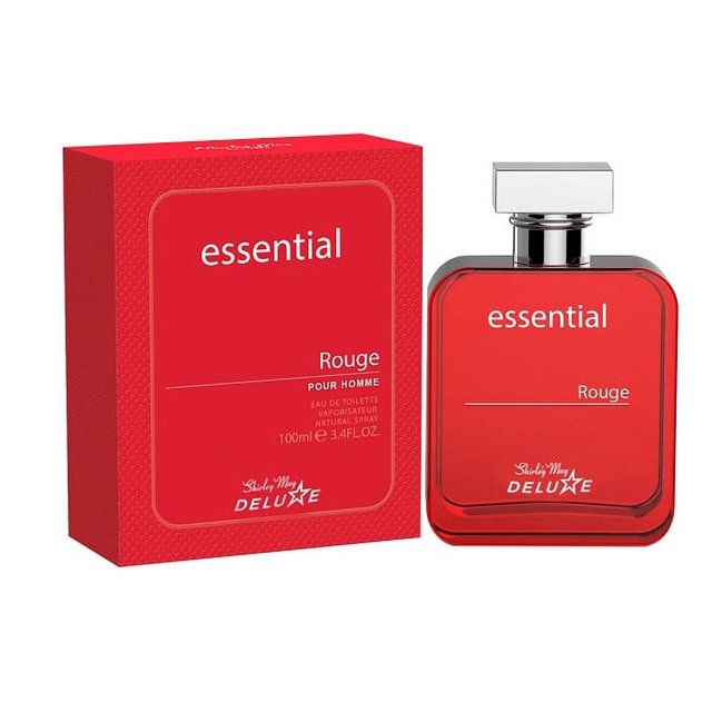 ESSENTIAL ROUGE men's designer cologne spray by SHIRLEY MAY DELUXE