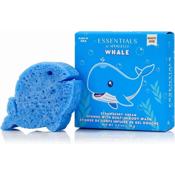 ESSENTIALS BY SPONGELLE - KIDS BUFFER - WHALE