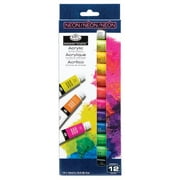Royal & Langnickel Essentials 12pc Artist Acrylic Paint - Neon | ACRNEON-12 |