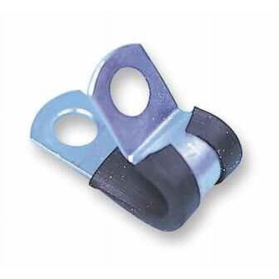 ESSENTRA COMPONENTS - 9.5mm Steel Plated Neoprene Clamps - 10 Pack