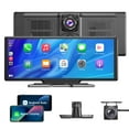 thumbnail image 1 of ESSGOO 10.26" Car Stereo - Wireless CarPlay & Android Auto, 2K Dash Cam, 1080P Backup, Bluetooth & FM - Ultimate In - Car Tech Upgrade, 1 of 13