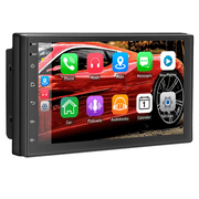 ESSGOO Special offer Double DIN 7 Car Stereo with Apple Carplay, 2GB+32GB Android 14.0 Android Auto, Support Bluetooth Mirror Link Wifi GPS