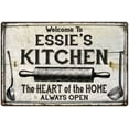 thumbnail image 1 of ESSIE'S Kitchen Farmhouse Sign Gift 8x12 Metal 208120033477, 1 of 1