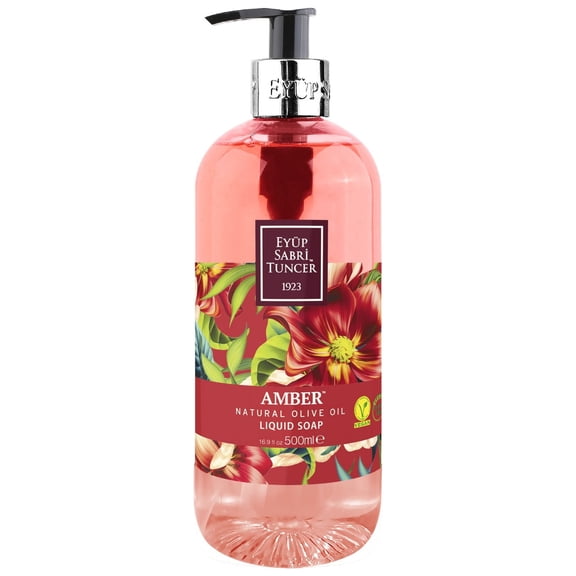 EST1923 Liquid Hand Soap with Natural Olive Oil - 500 ml (Amber) for Normal Skin