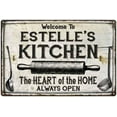 thumbnail image 1 of ESTELLE'S Kitchen Farmhouse Sign 16 x 24 Matte Finish Metal 116240033420, 1 of 1