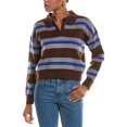 thumbnail image 1 of ESTELLINA womens  Knit Top, s, Brown, 1 of 3